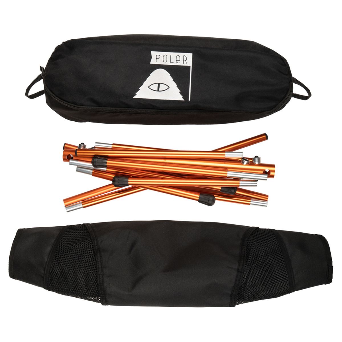 폴러스터프(POLERSTUFF) STOWAWAY CHAIR BLACK