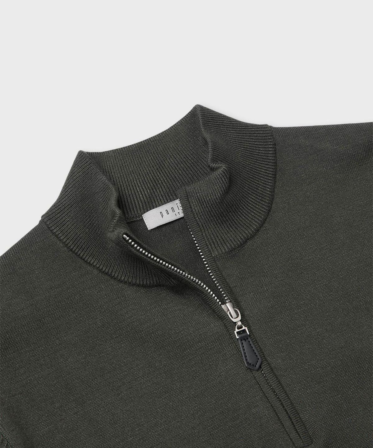 빠니깔레(PANICALE) 비스코스 혼방 집업 스웨터 [3COLOR]