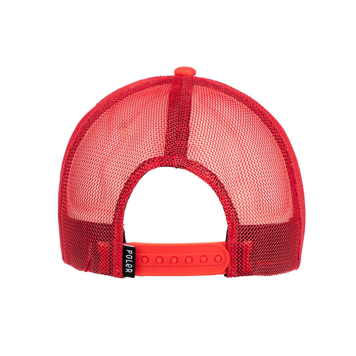 폴러스터프(POLERSTUFF) RAINBOW TRUCKER HAT RED