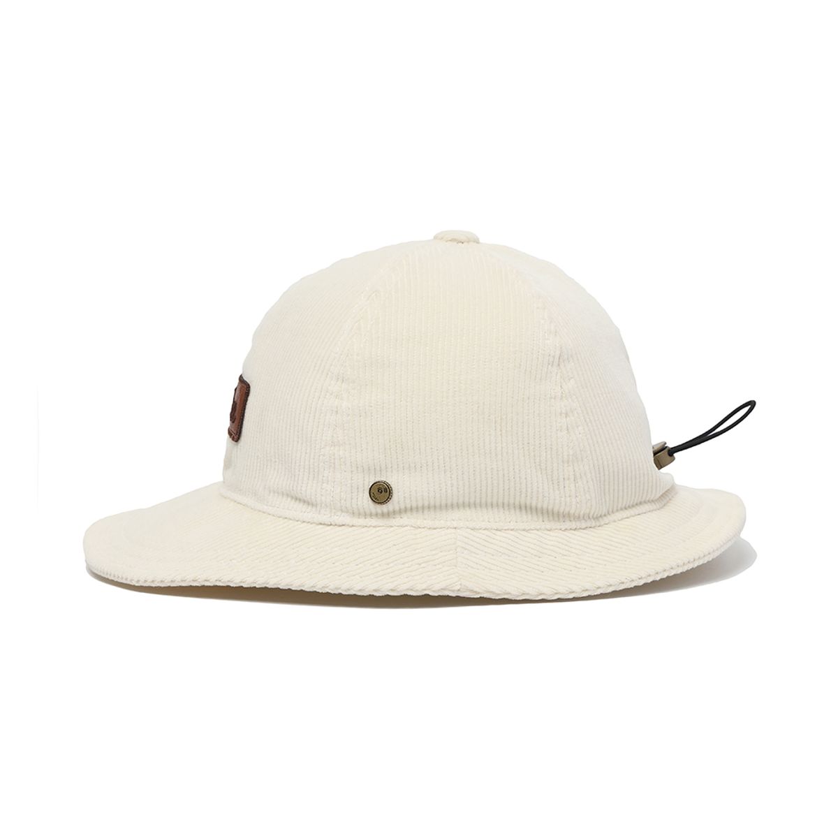 말본 골프(MALBON GOLF) 뉴 플랫 코듀로이 햇 IVORY