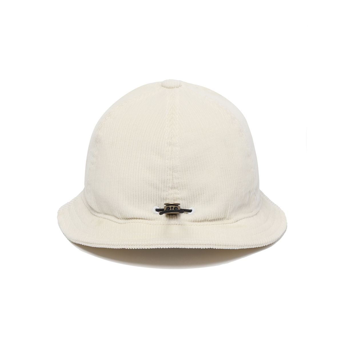 말본 골프(MALBON GOLF) 뉴 플랫 코듀로이 햇 IVORY