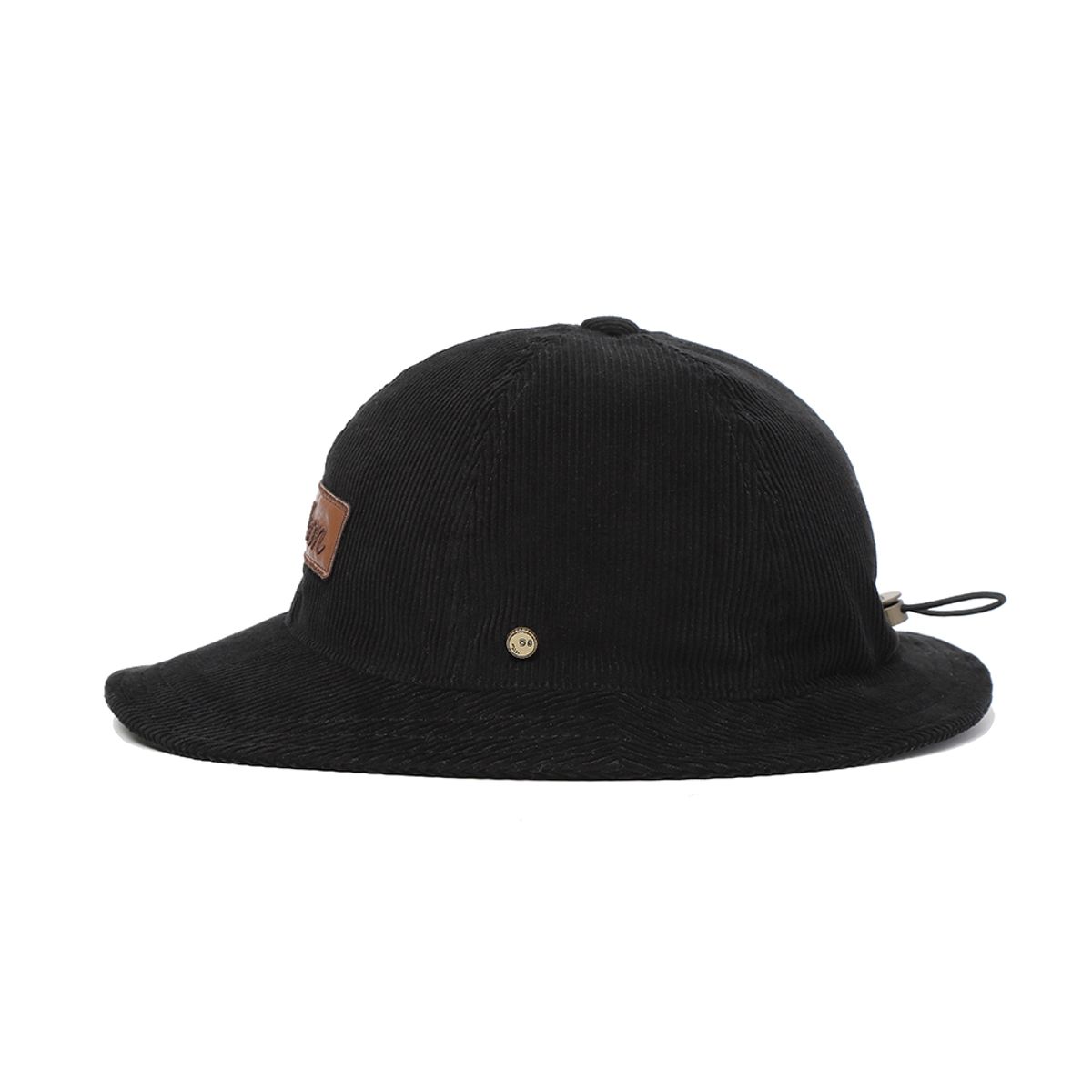 말본 골프(MALBON GOLF) 뉴 플랫 코듀로이 햇 BLACK