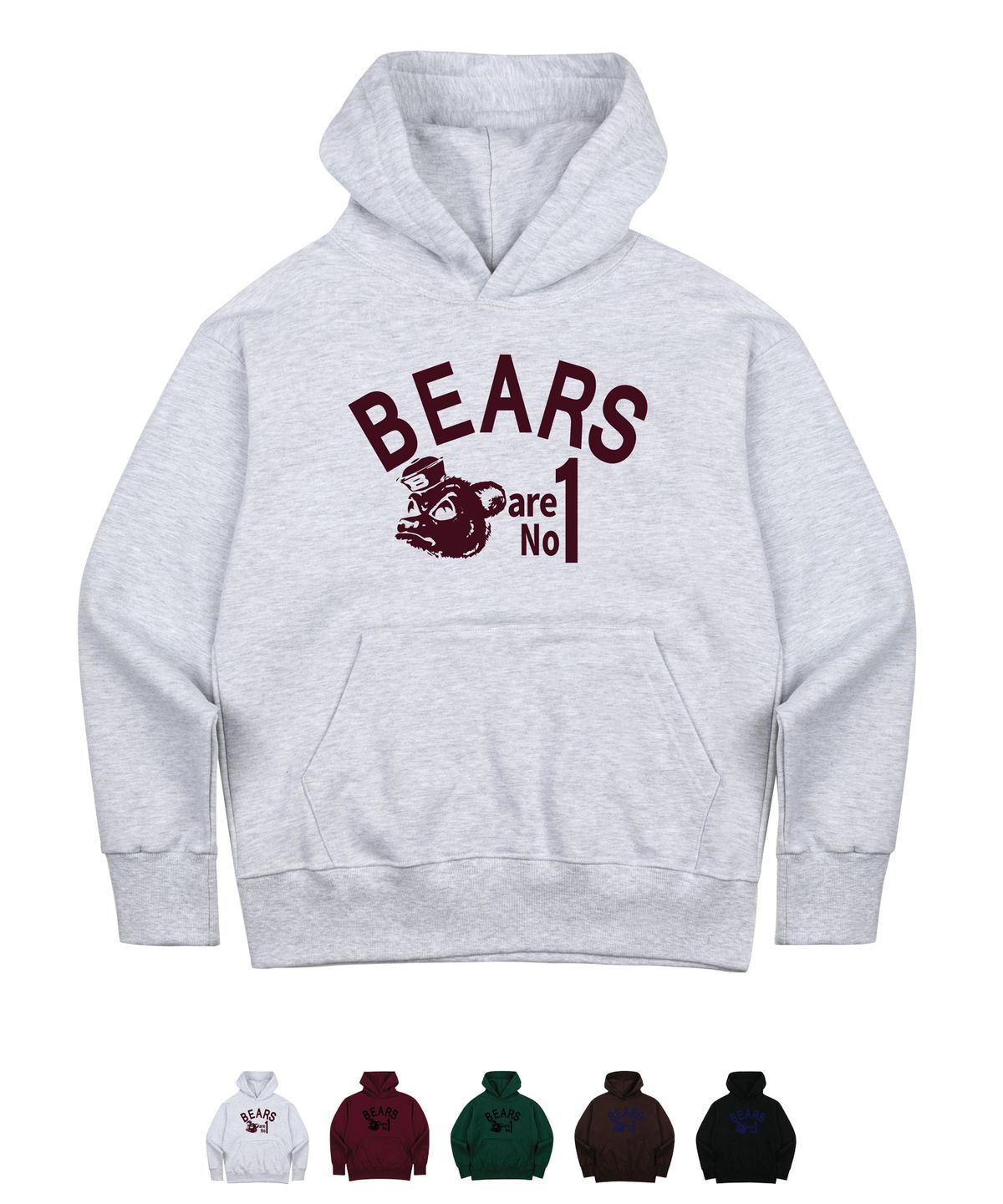 네이비팀(NAVYTEAM) NTV HD-BEARS1 HOODIE