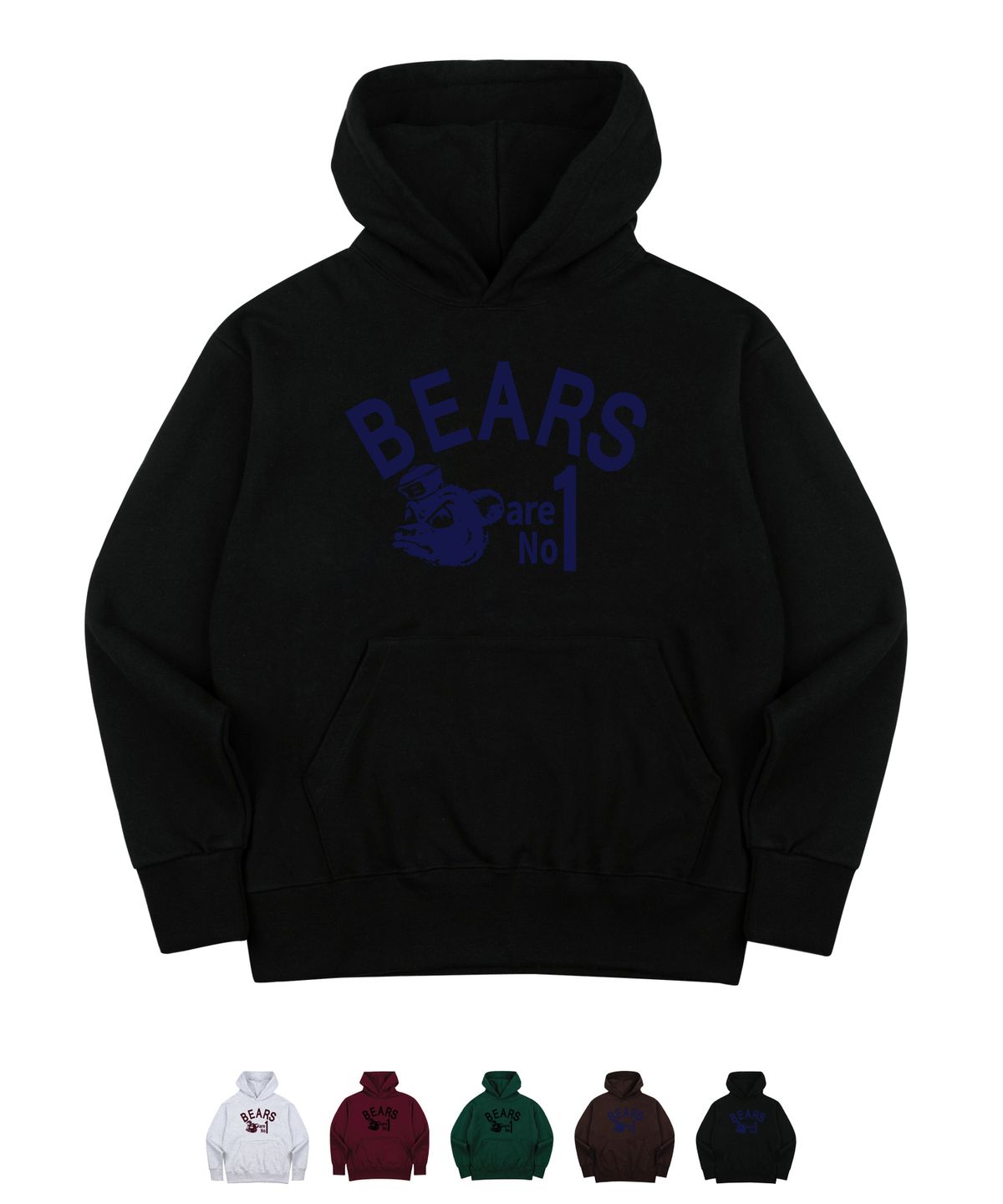 네이비팀(NAVYTEAM) NTV HD-BEARS1 HOODIE