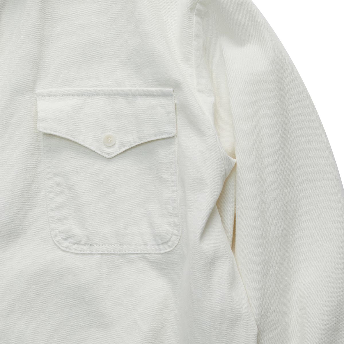 시티스트리트(CITY STREET) WASHED WORK SHIRTS - OFF WHITE