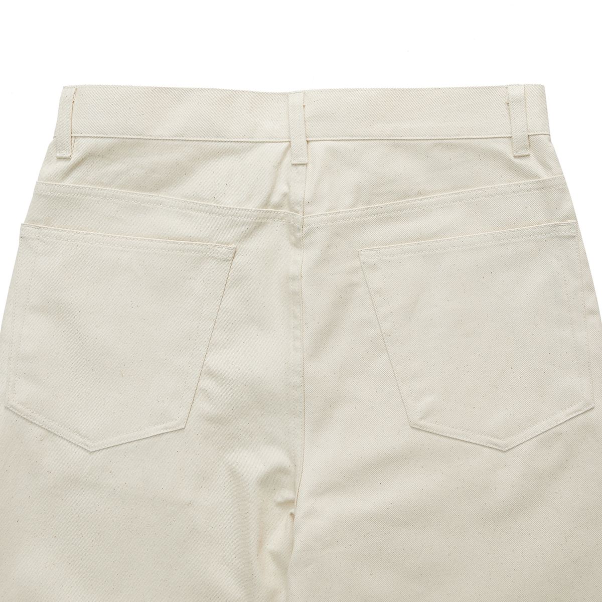 시티스트리트(CITY STREET) GLOW COATING COTTON PANTS - IVORY