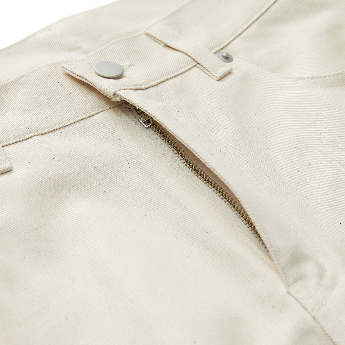시티스트리트(CITY STREET) GLOW COATING COTTON PANTS - IVORY