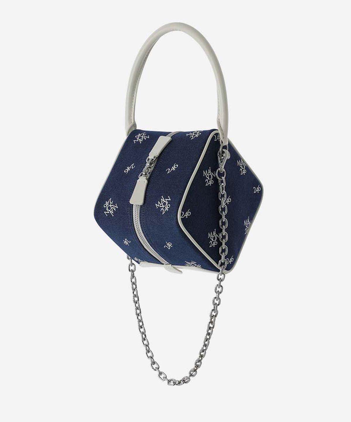 메종246(MAISON246) GIGI CUBE BAG-DENIM