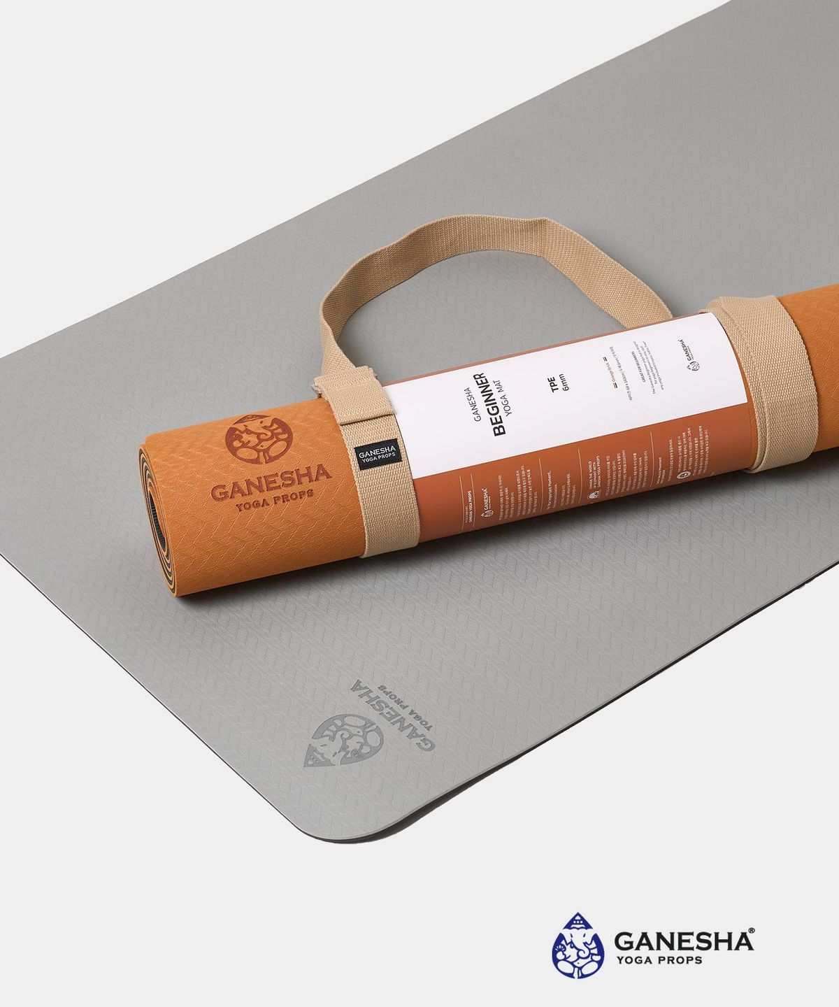 가네샤 요가 프랍스(GANESHA YOGA PROPS) 가네샤 비기너 요가매트 베이직 TPE 6MM