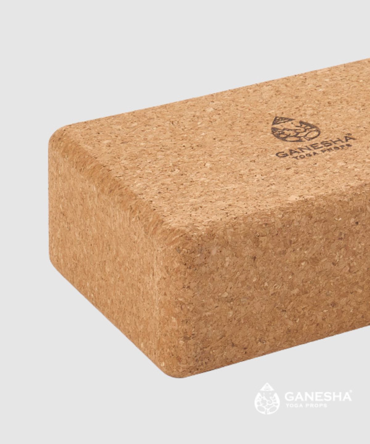가네샤 요가 프랍스(GANESHA YOGA PROPS) 더 가네샤 코르크 요가 블럭 3.5인치