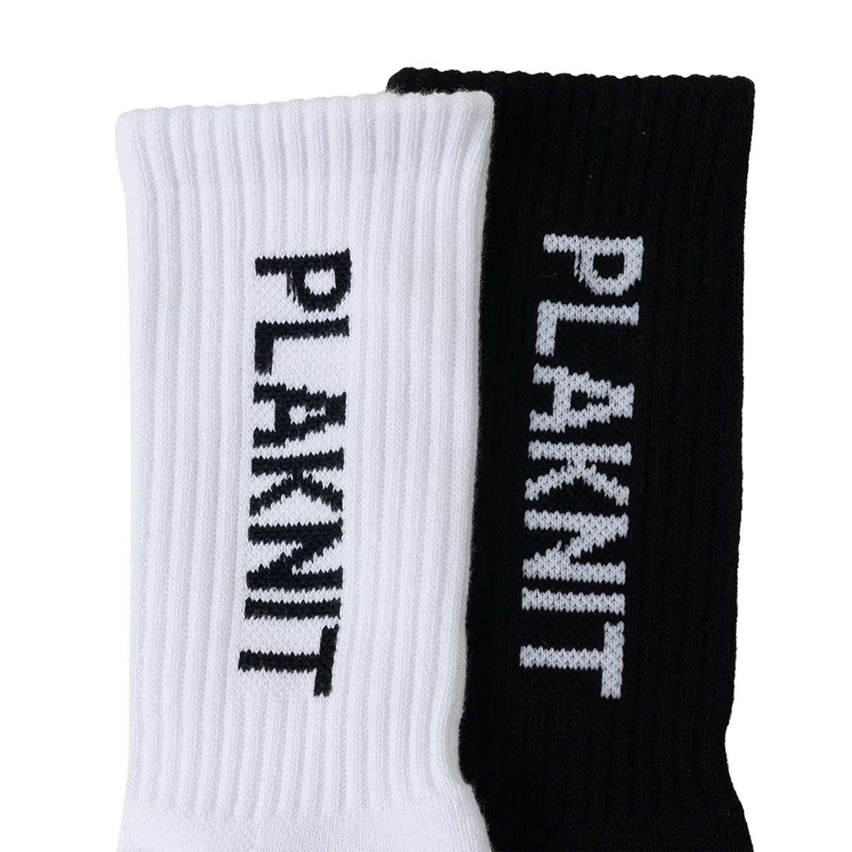 플래니트(PLAKNIT) 스포츠 쿠션업 로고 크루삭스