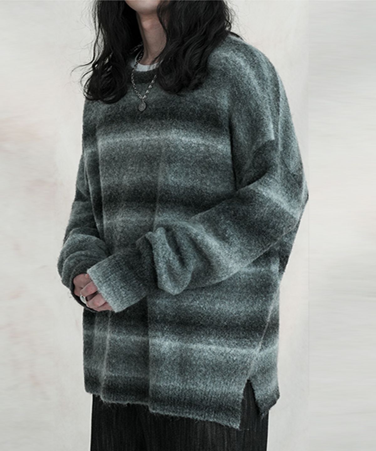 어반드레스(AVANDRESS) Wool Gradation Overfit Knit - 3COL