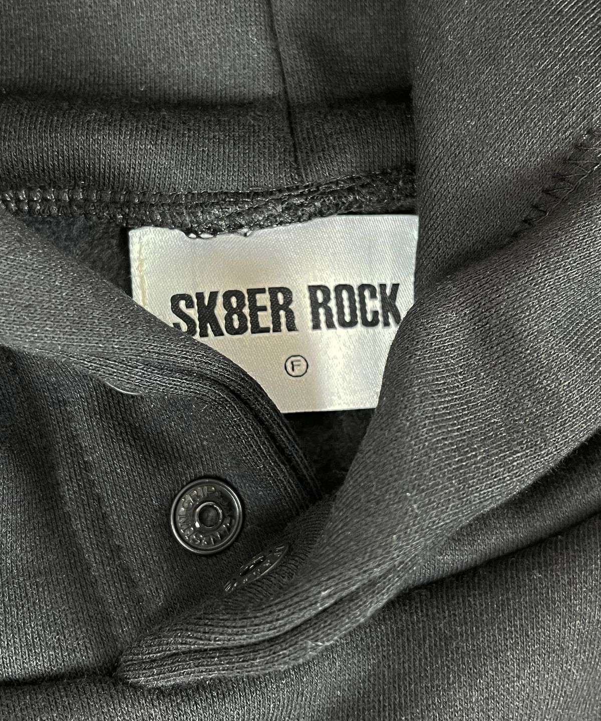 스케이터락(SK8ER ROCK) Warmer napping sweat hoodie black