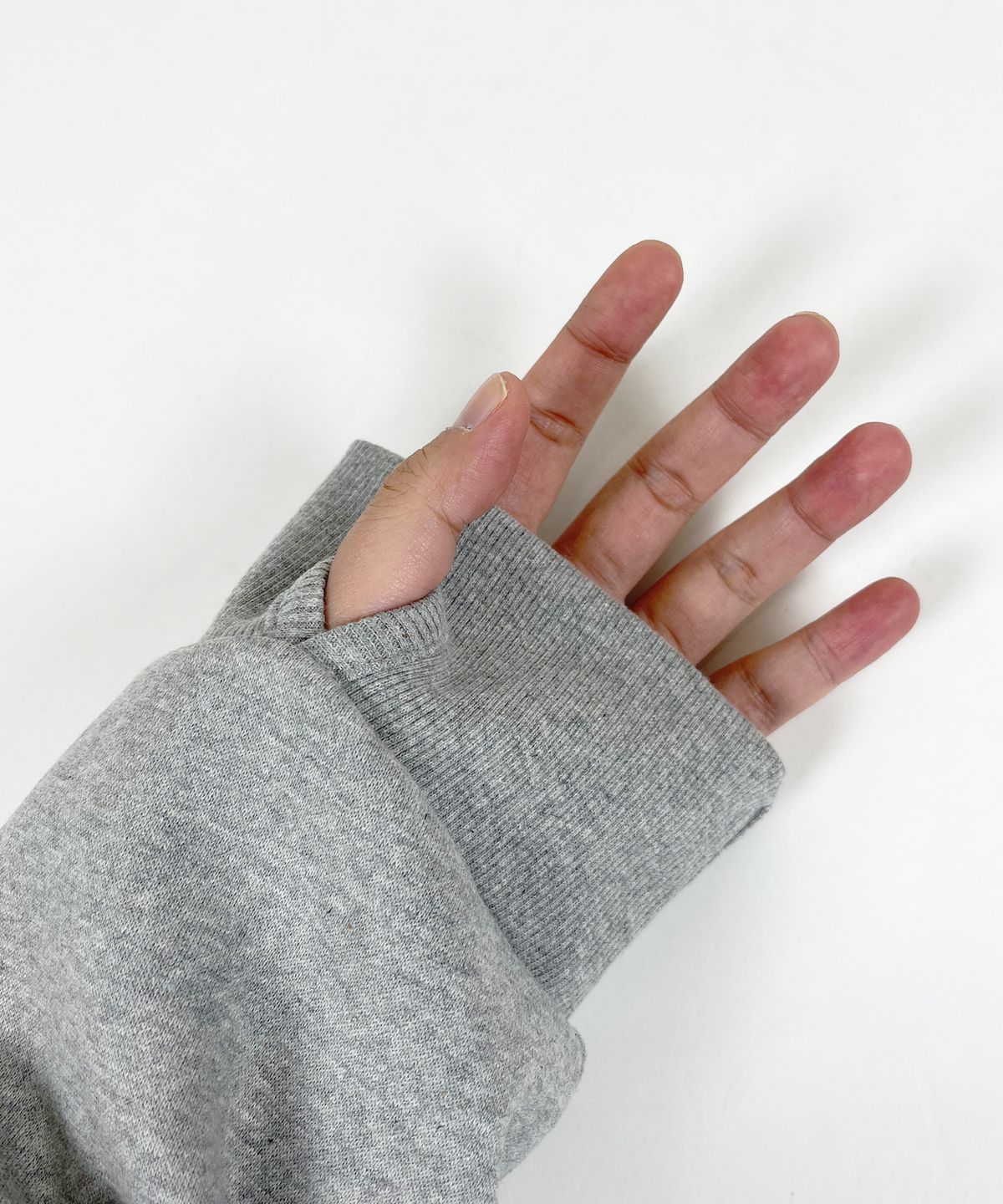 스케이터락(SK8ER ROCK) Warmer napping sweat hoodie melange gray