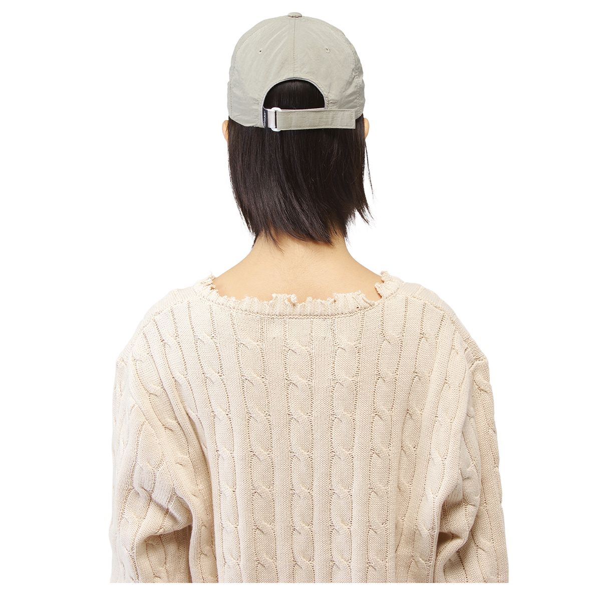 조거쉬(JOEGUSH) Rockstar cat Nylon cap (Beige)