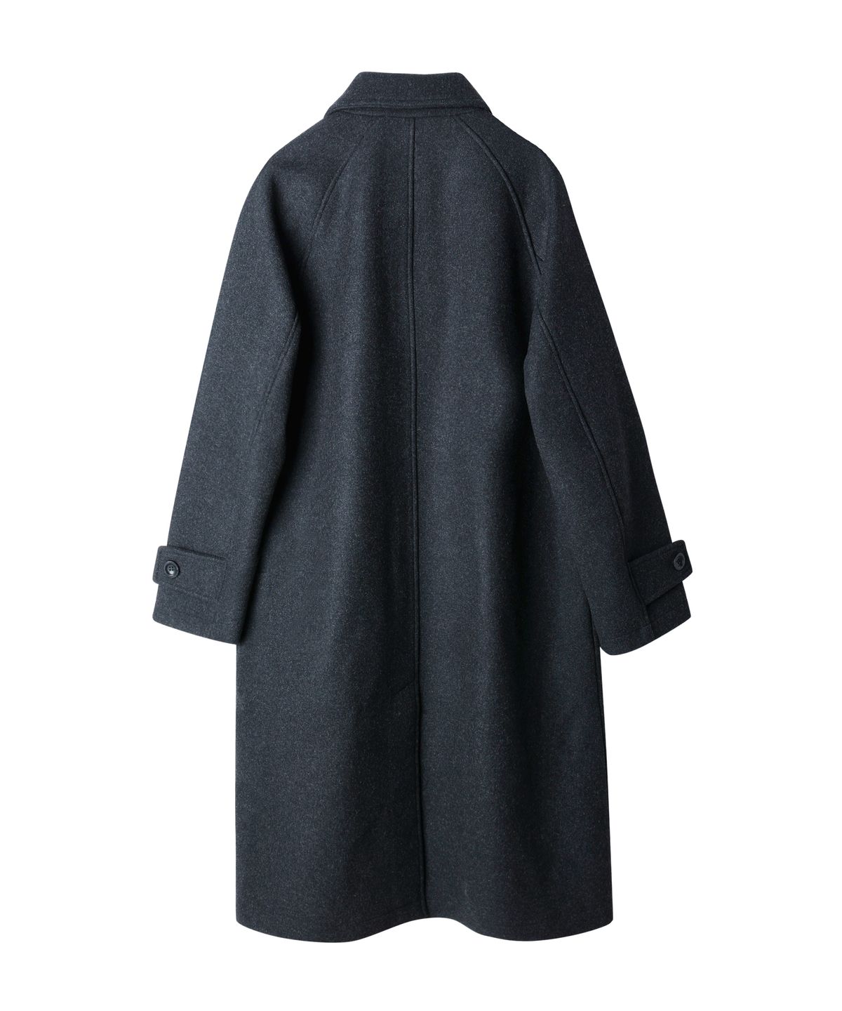 유니드가먼츠(YOUNEEDGARMENTS) 헤비 멜톤 울 마스티프 코트 (차콜)