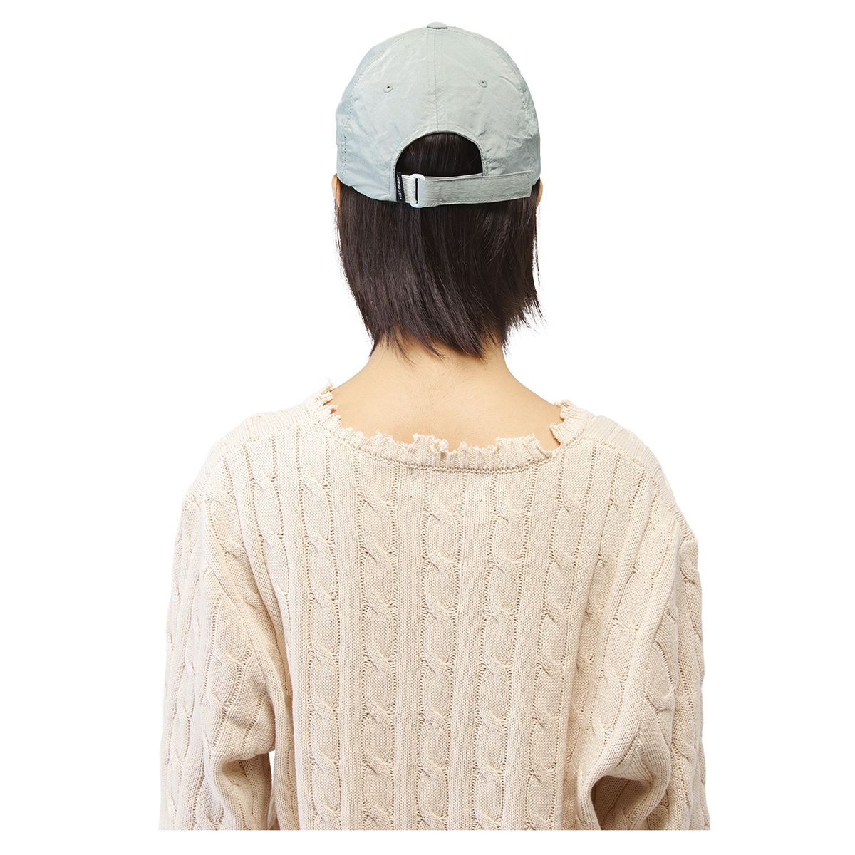 조거쉬(JOEGUSH) Rockstar cat Nylon cap (Light grey)