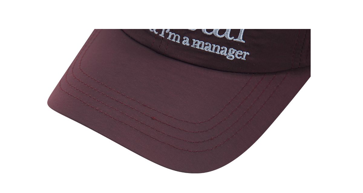조거쉬(JOEGUSH) Rockstar cat Nylon cap (Burgundy)