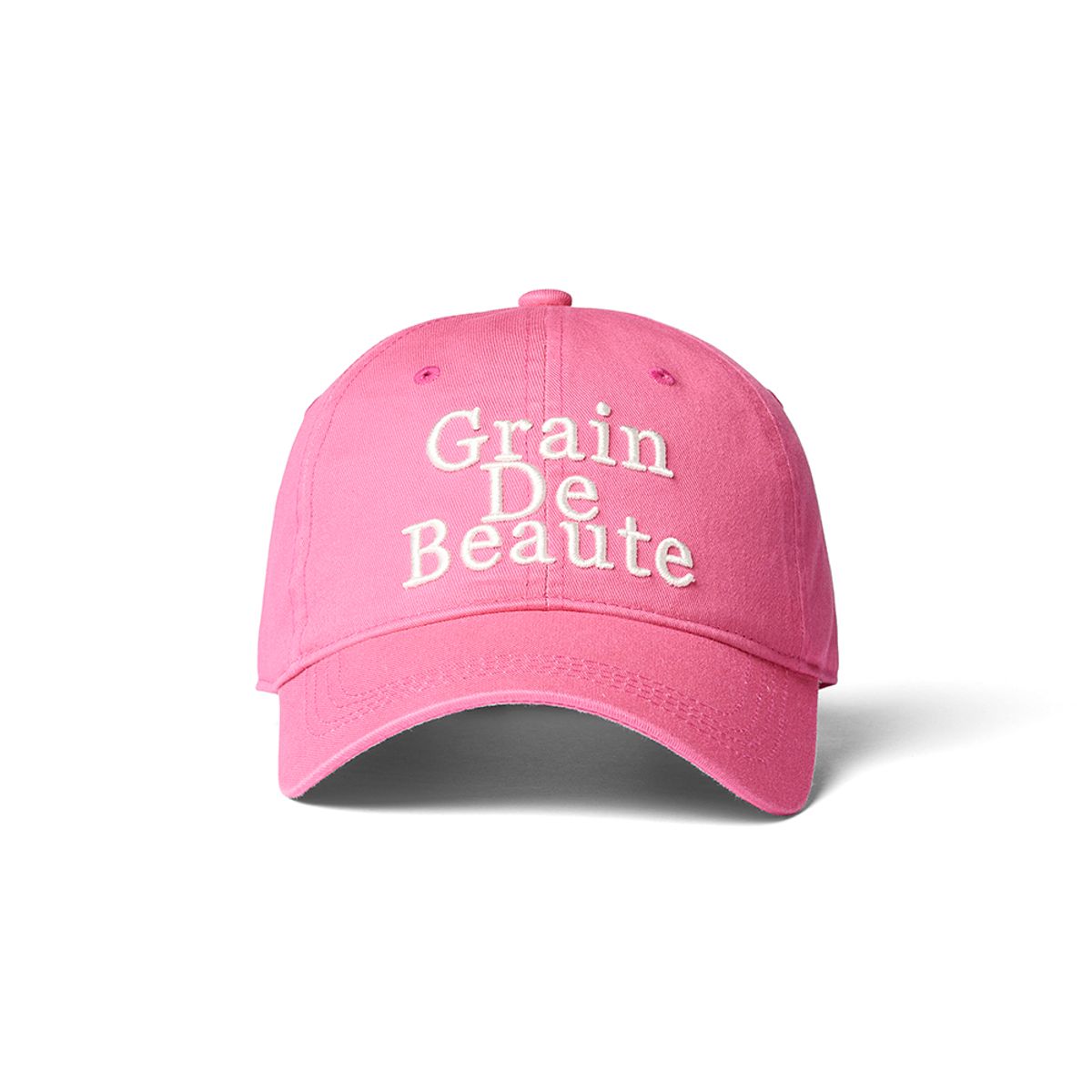 그랭드보떼(GRAIN DE BEAUTE) Signature Ball Cap [Pink]