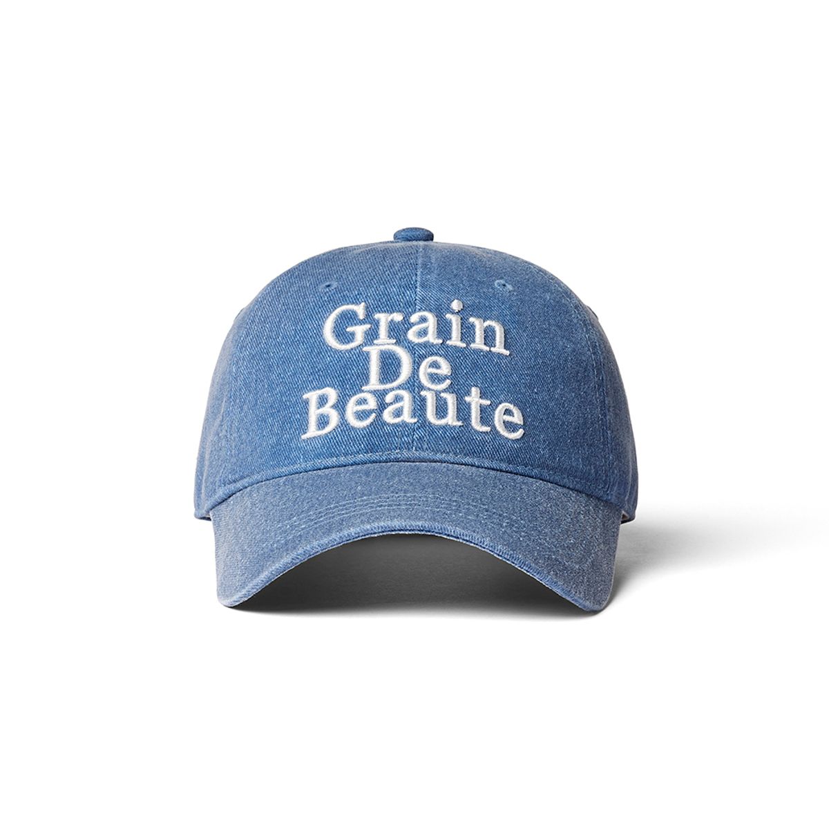 그랭드보떼(GRAIN DE BEAUTE) Signature Ball Cap [Denim Blue]