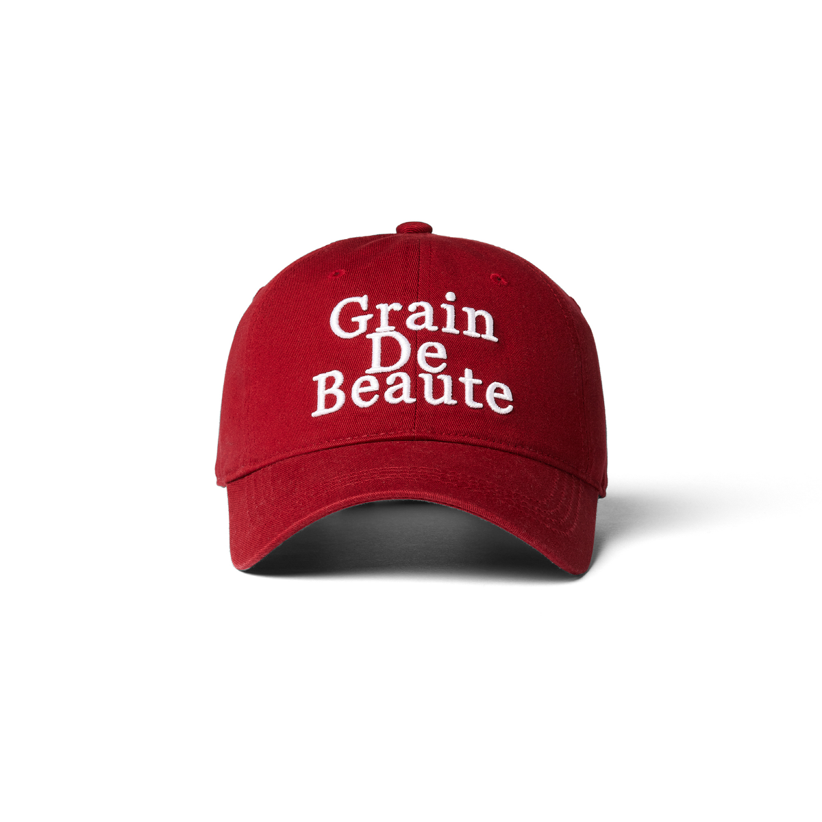 그랭드보떼(GRAIN DE BEAUTE) Signature Ball Cap [Wine]