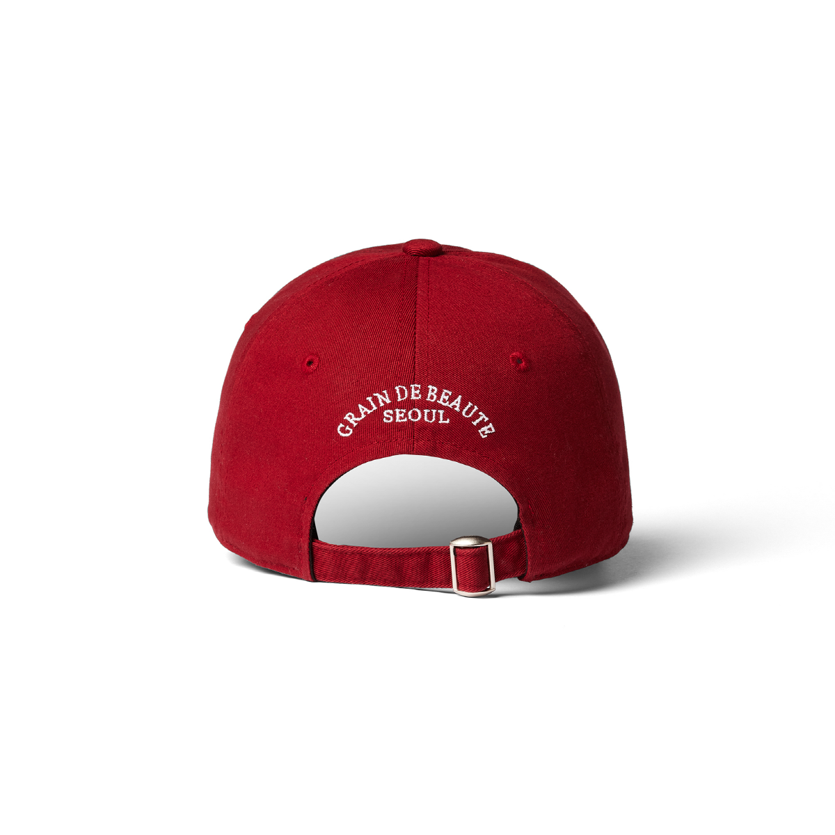 그랭드보떼(GRAIN DE BEAUTE) Signature Ball Cap [Wine]