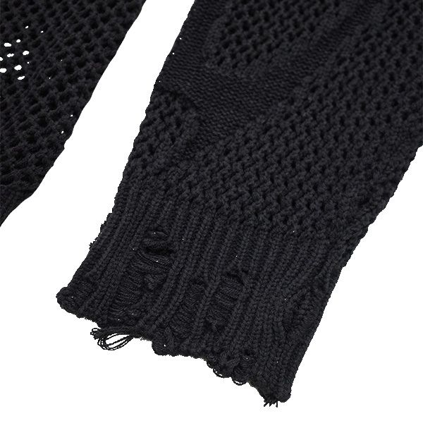 MUSINSA公式 | THUGCLUB Tribal Net Knits_ Black