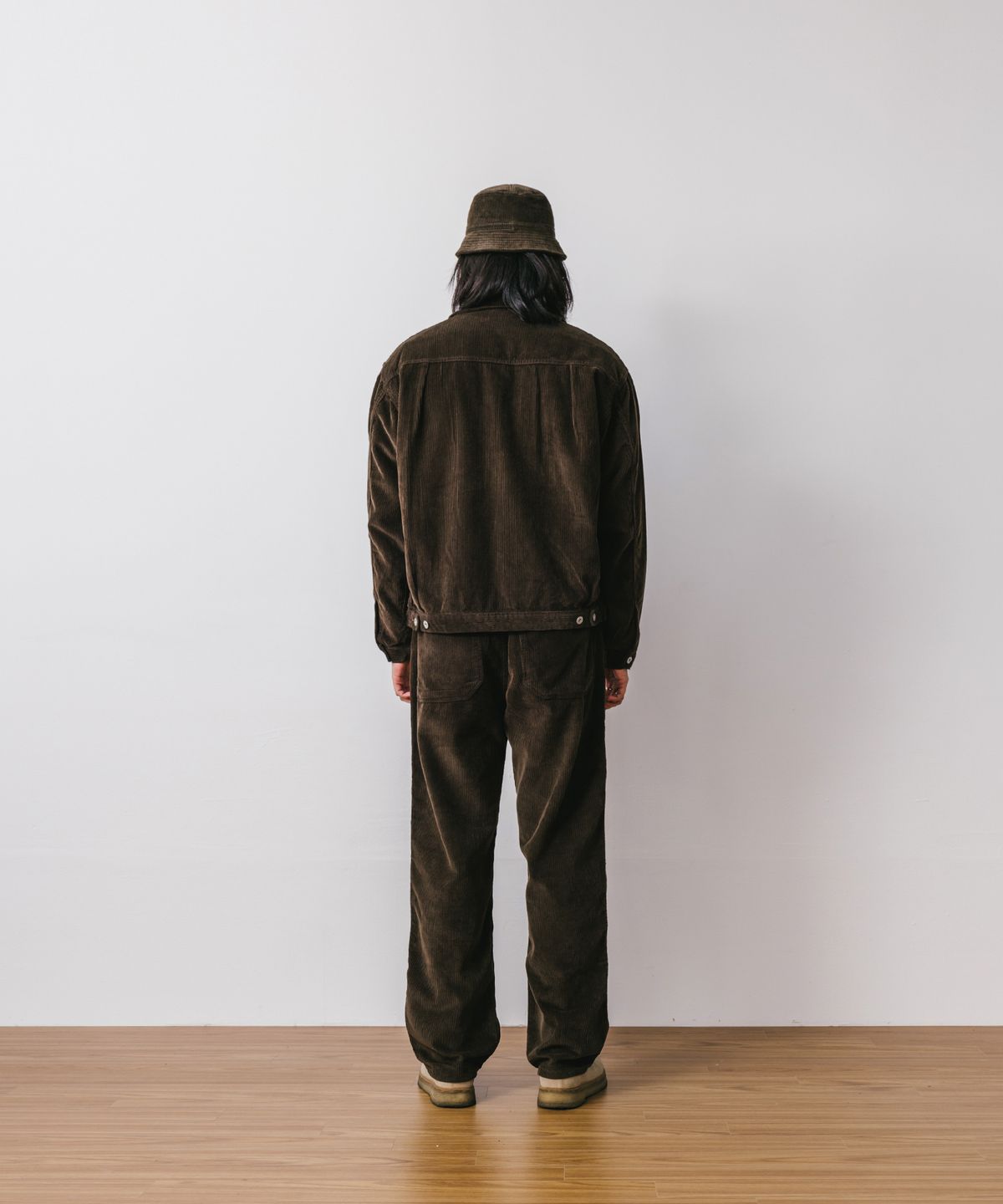 워킹베어(WORKING BEAR) 코듀로이 워크 포켓 팬츠 브라운