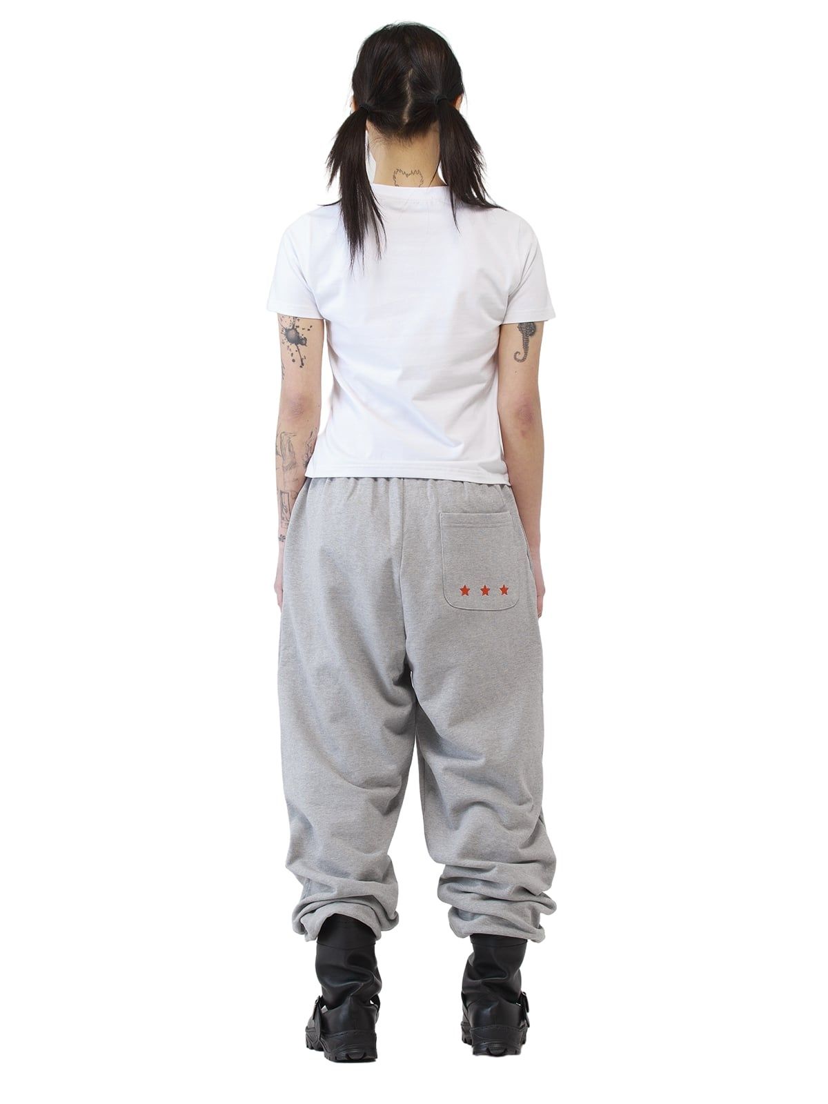 조거쉬(JOEGUSH) Smile Rockstar Sweatpants (Grey/Black)