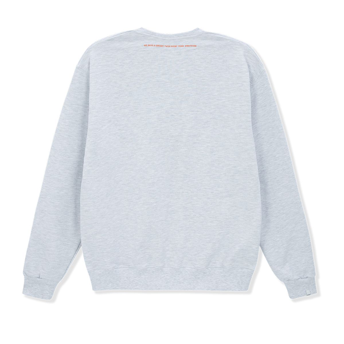 조거쉬(JOEGUSH) My cat is Rockstar Sweatshirts (Melange Grey/Orange)