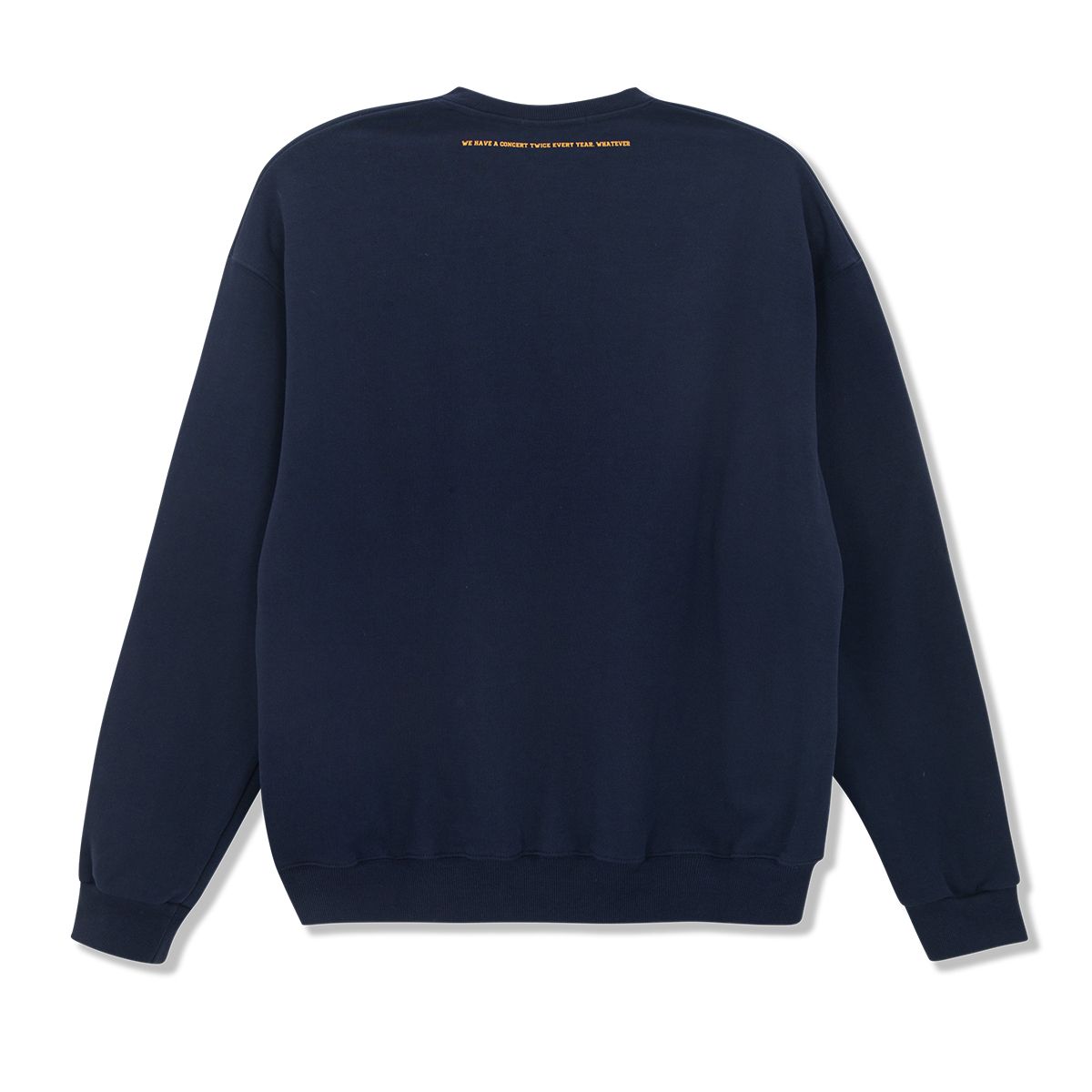 조거쉬(JOEGUSH) My cat is Rockstar Sweatshirts (Navy/Yellow)