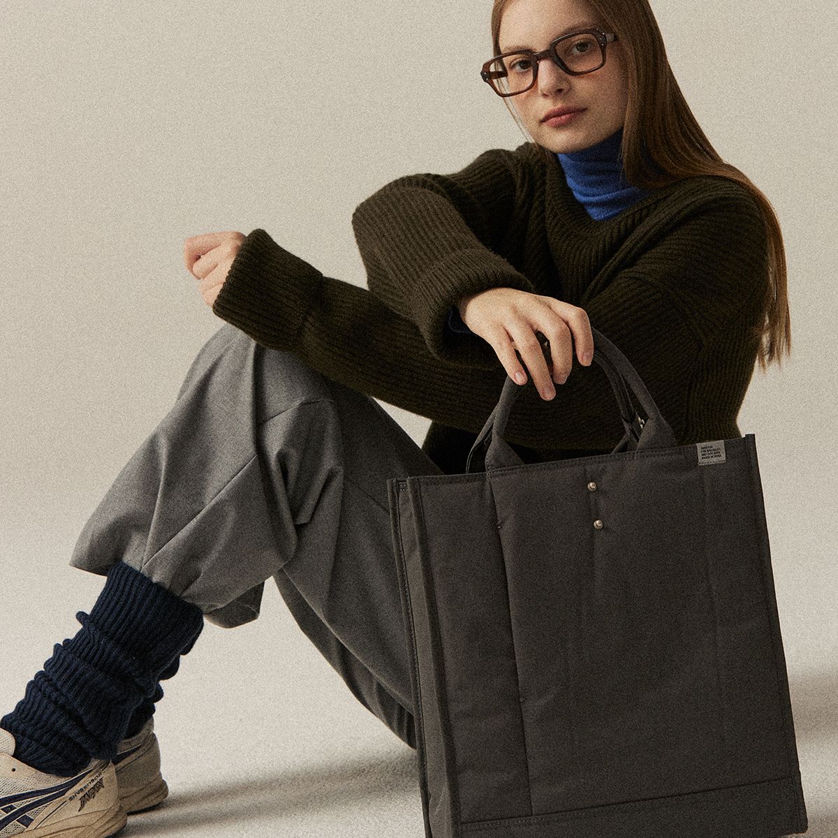 스위치(SWEETCH) TOTE BRIEF 002 M Stone Grey