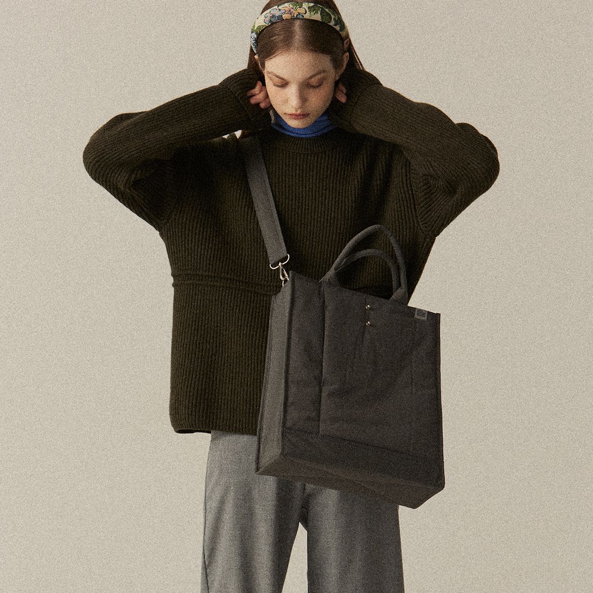 스위치(SWEETCH) TOTE BRIEF 002 M Stone Grey