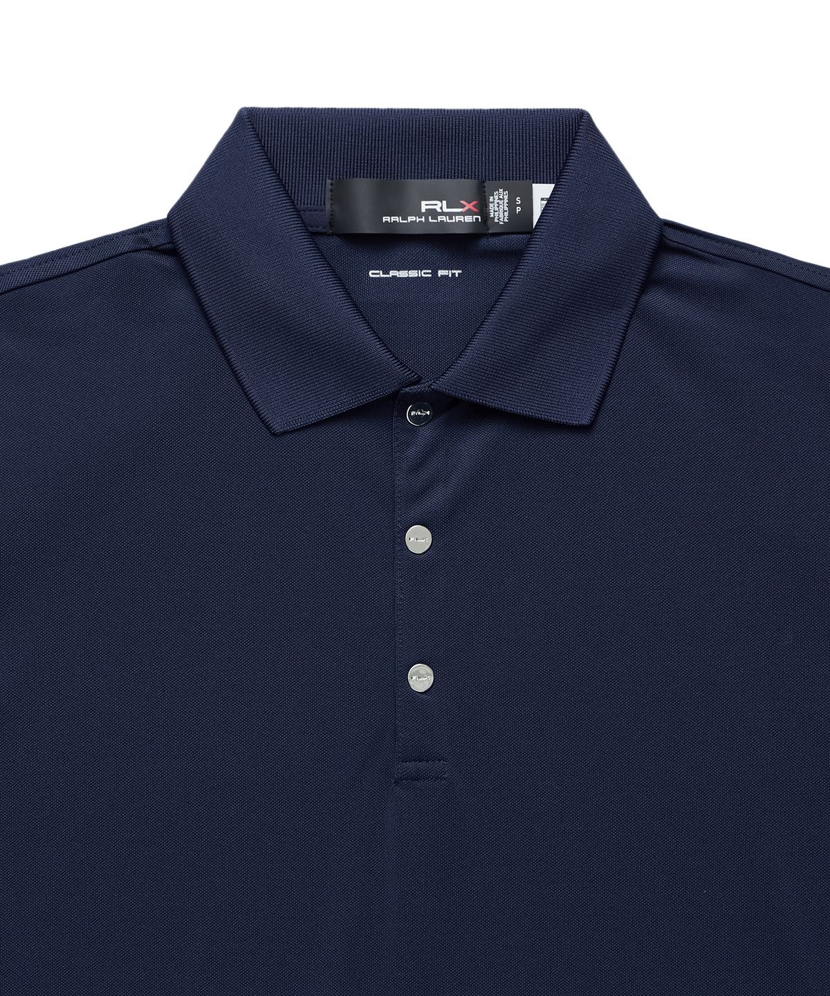 폴로 랄프 로렌 골프(POLO RALPH LAUREN GOLF) 숏 슬리브 피케 폴로 셔츠 - 네이비