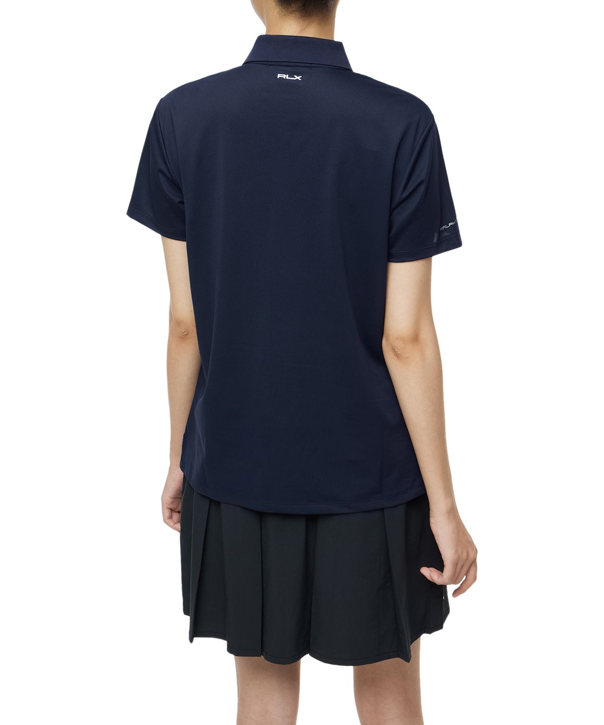 폴로 랄프 로렌 골프(POLO RALPH LAUREN GOLF) 숏 슬리브 피케 폴로 셔츠 - 네이비