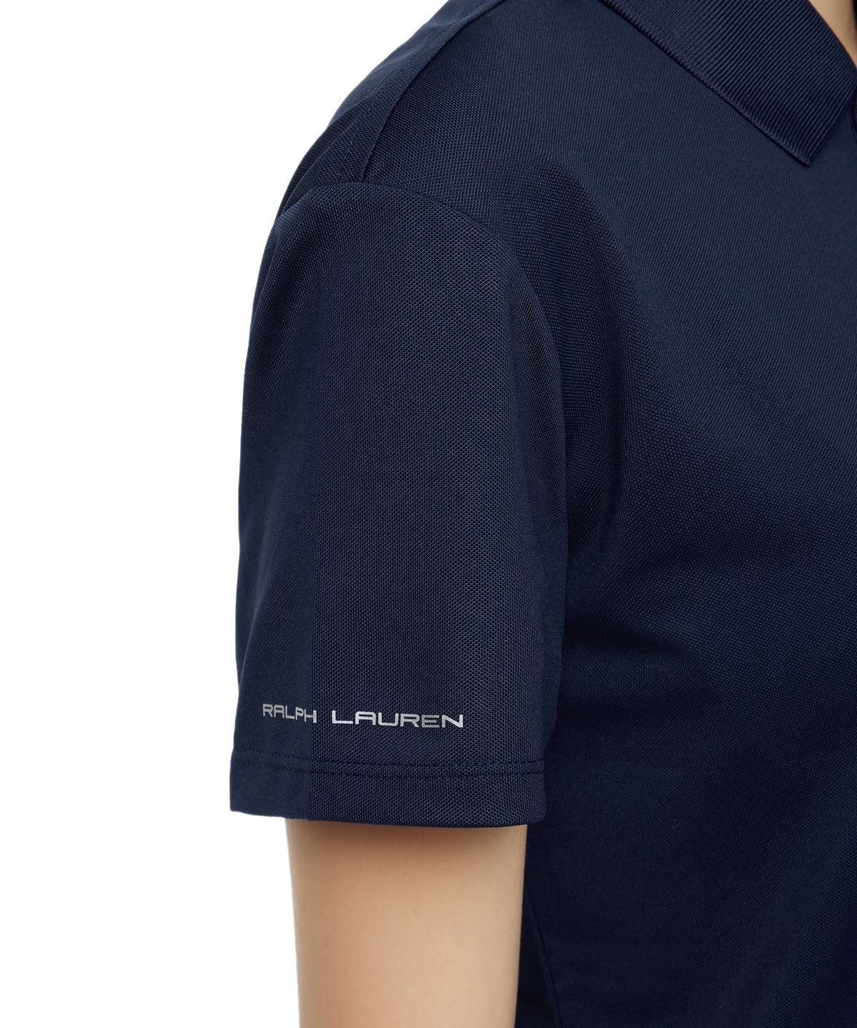 폴로 랄프 로렌 골프(POLO RALPH LAUREN GOLF) 숏 슬리브 피케 폴로 셔츠 - 네이비