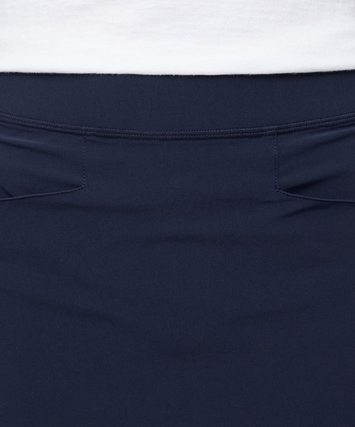 폴로 랄프 로렌 골프(POLO RALPH LAUREN GOLF) 뒷면 플리츠 스트레치 스코트 - 네이비