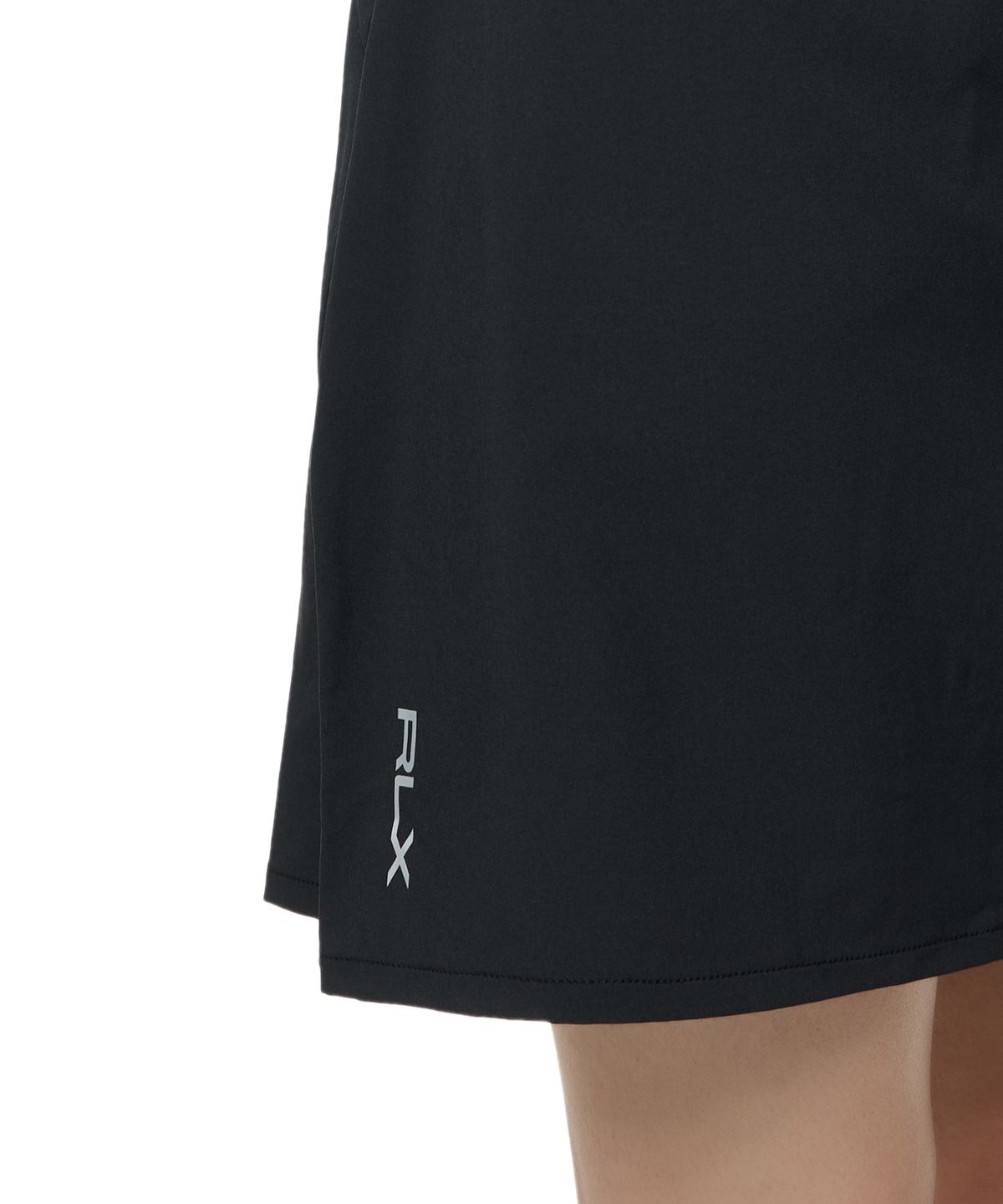 폴로 랄프 로렌 골프(POLO RALPH LAUREN GOLF) 뒷면 플리츠 스트레치 스코트 - 블랙