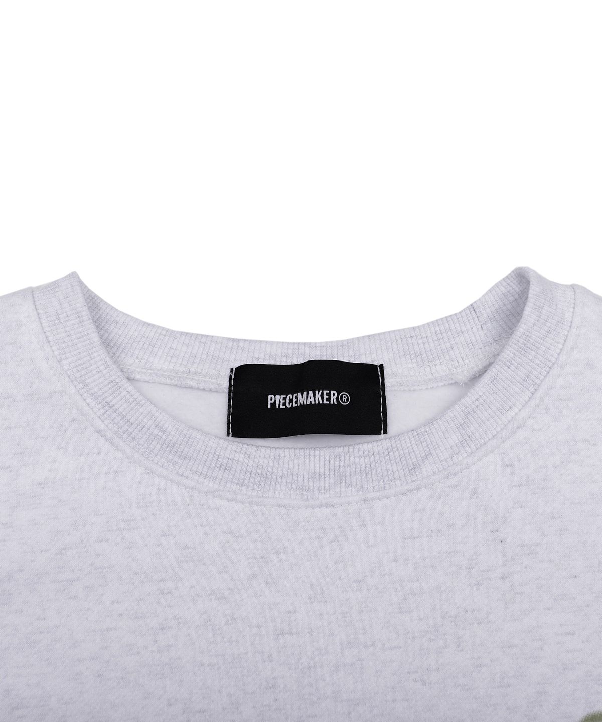피스메이커(PIECE MAKER) PIESTA OV SWEATSHIRTS (WHITE MELANGE)