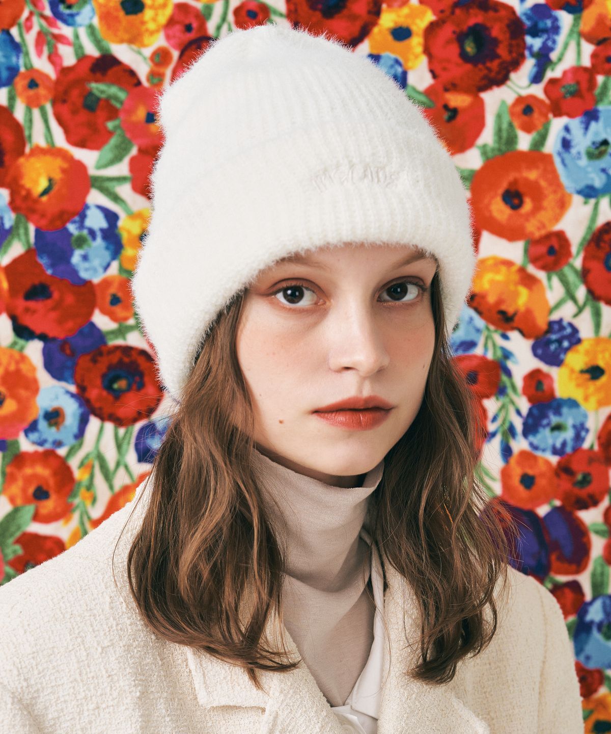 엘케블룸(ELKE BLOEM) INSCAPE IVORY BEANIE