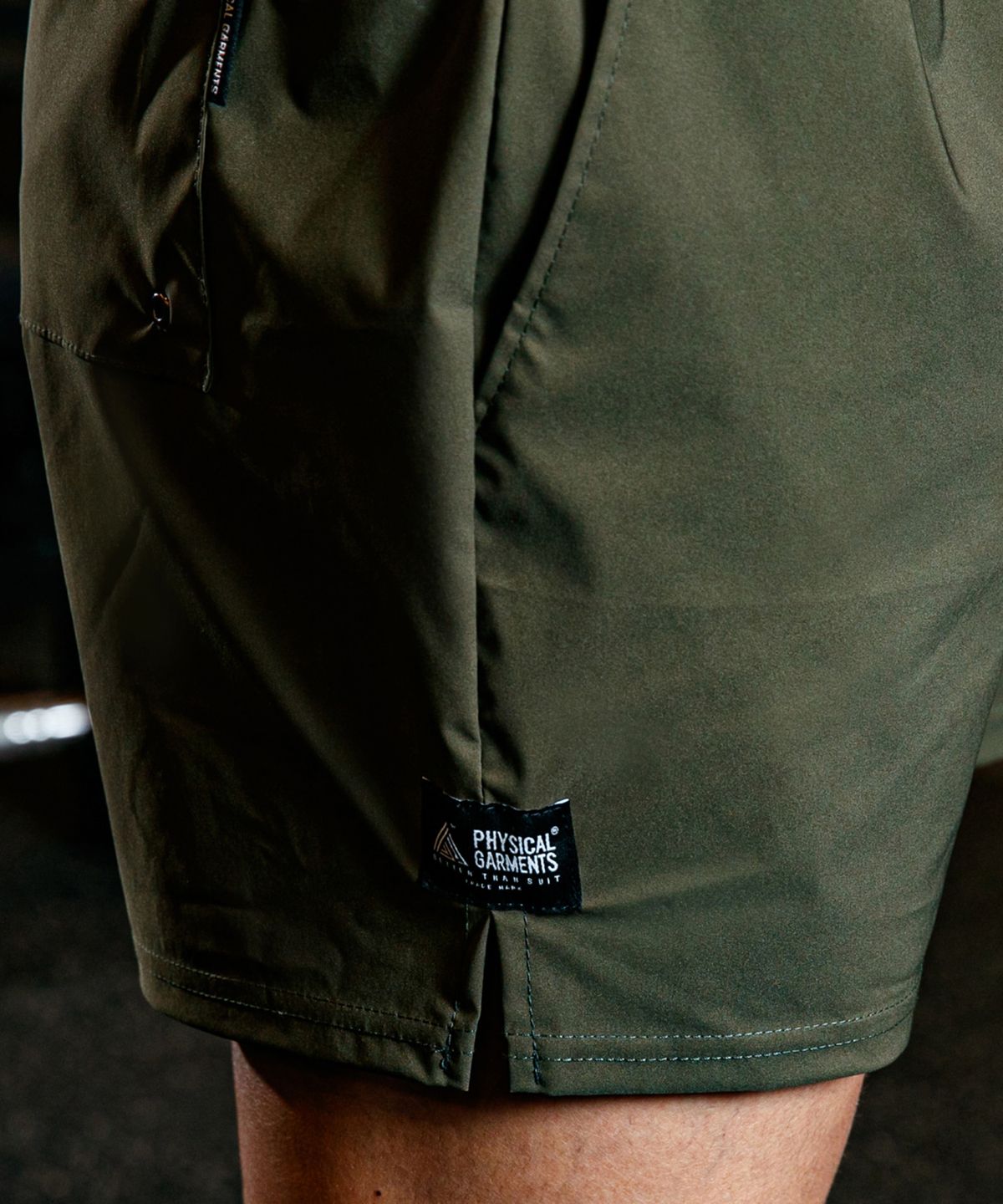 피지컬가먼츠(PHYSICAL GARMENTS) P3213 데일리숏팬츠_3부[카키]
