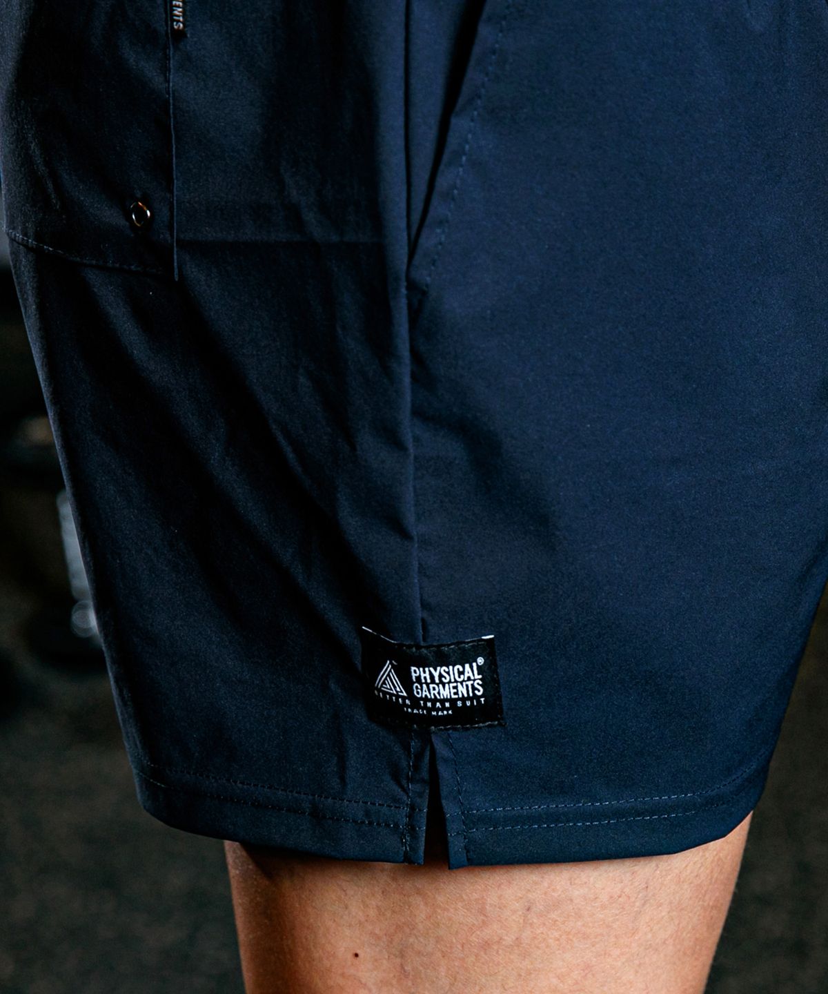 피지컬가먼츠(PHYSICAL GARMENTS) P3213 데일리숏팬츠_3부[네이비]