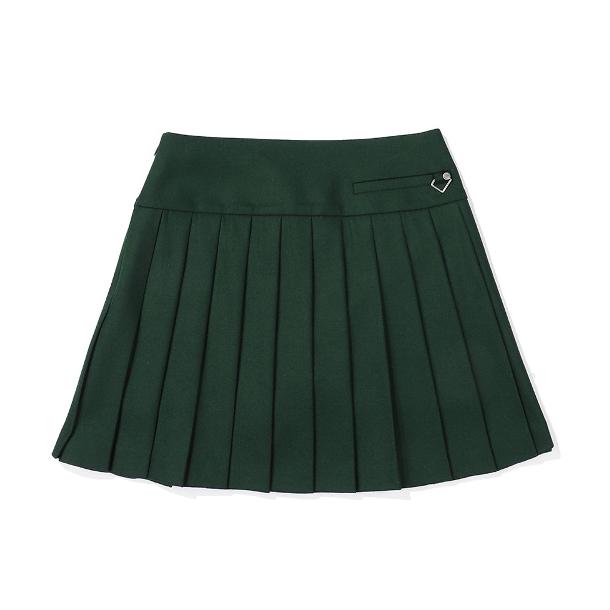 말본 골프(MALBON GOLF) 울 플리츠 스커트 GREEN (WOMAN)