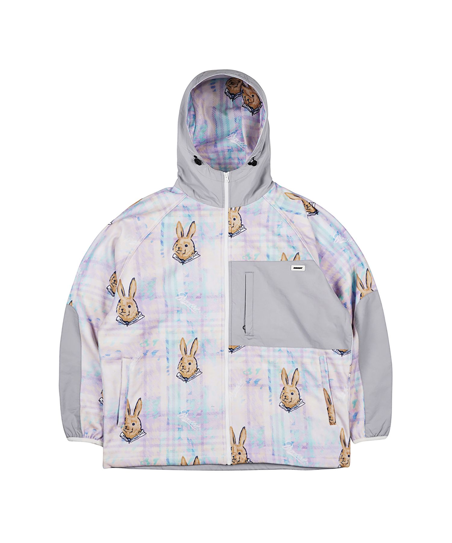 MUSINSA公式 | BSRABBIT Royal Fleece Hooded Jacket Bear
