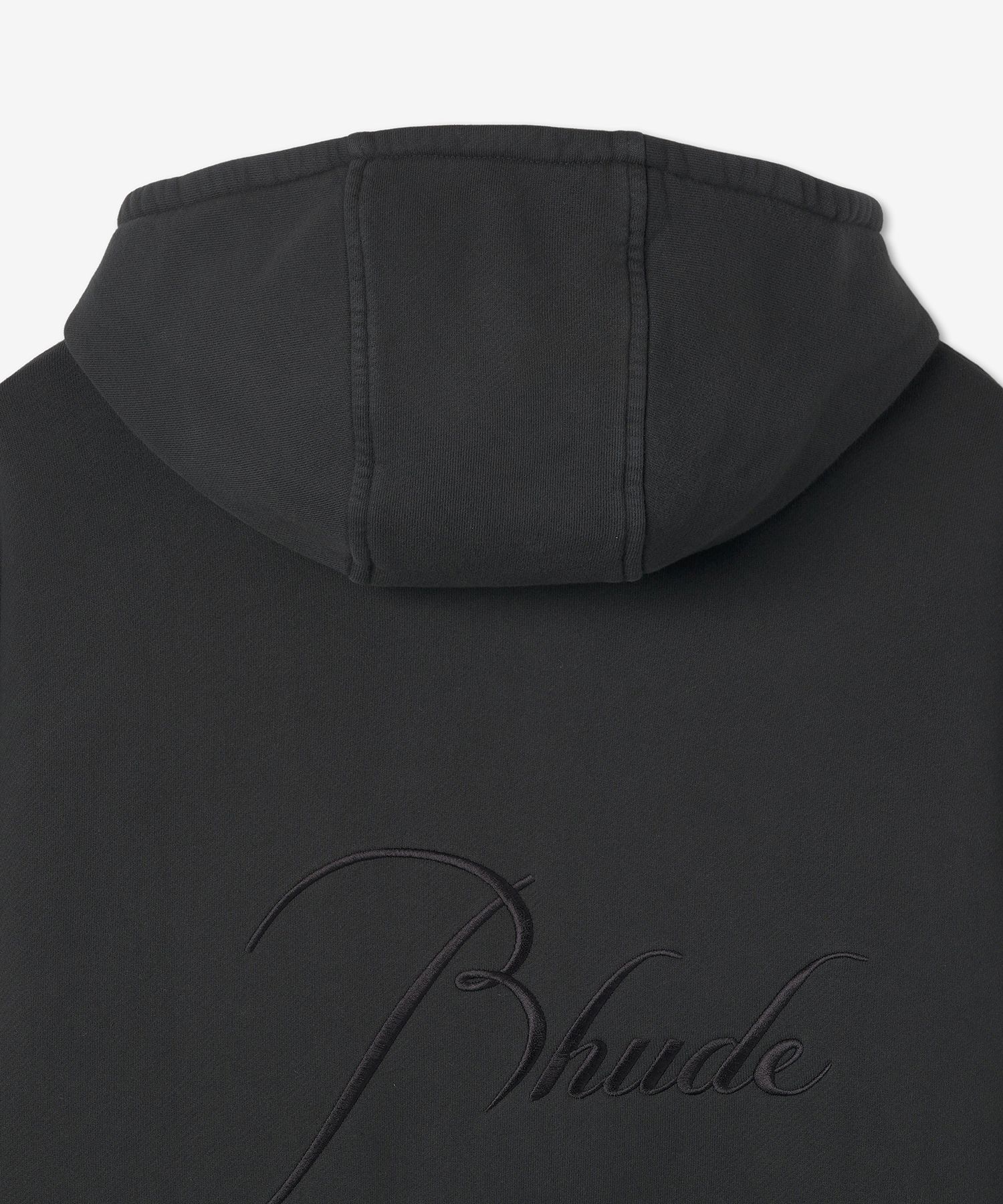 MUSINSA | RHUDE Zip-Up Hoodie - Vintage Black