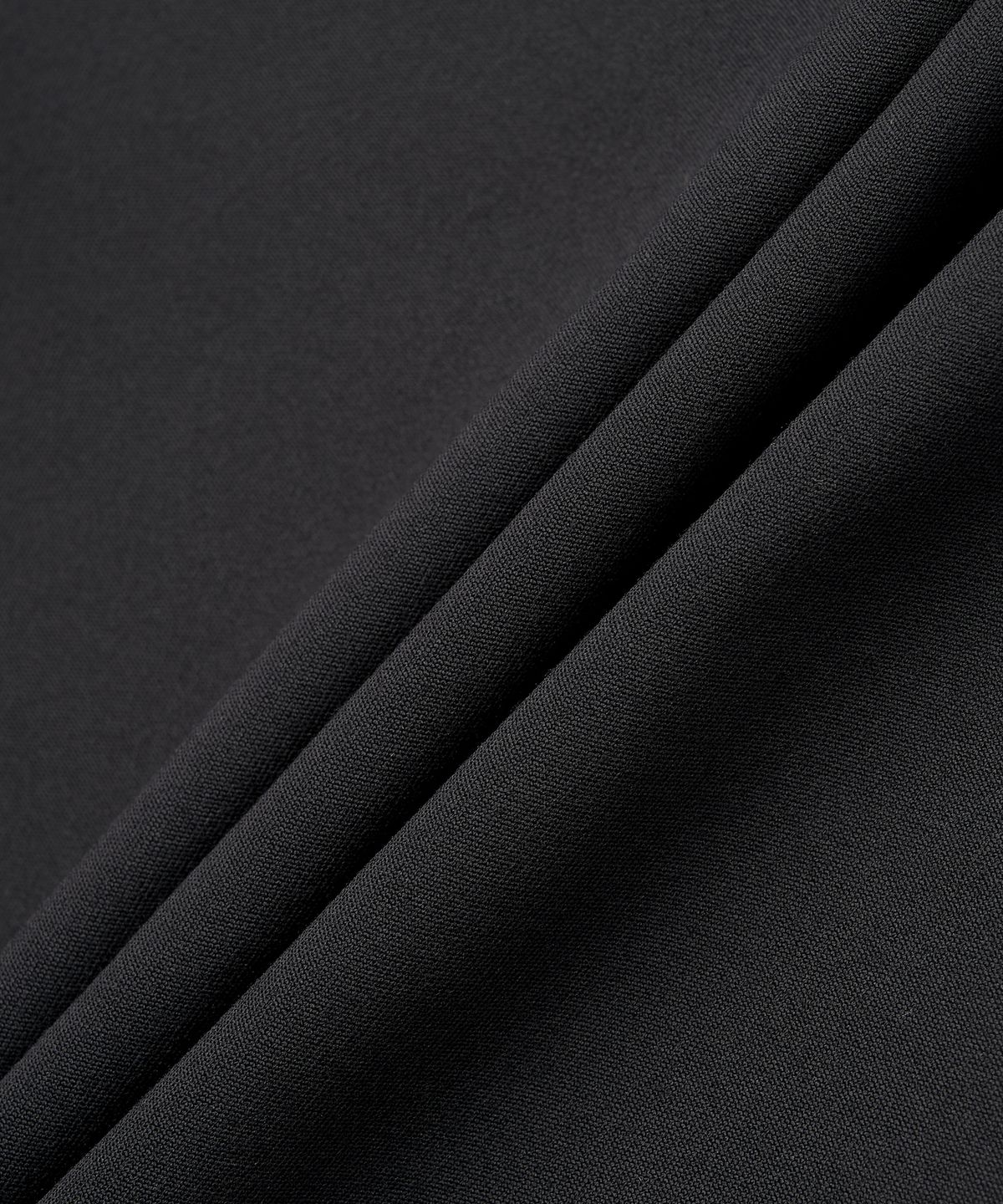 루드(RHUDE) 모크 넥 스포츠 반소매 티셔츠 - 블랙:누드 / RHFW22TT086650171017