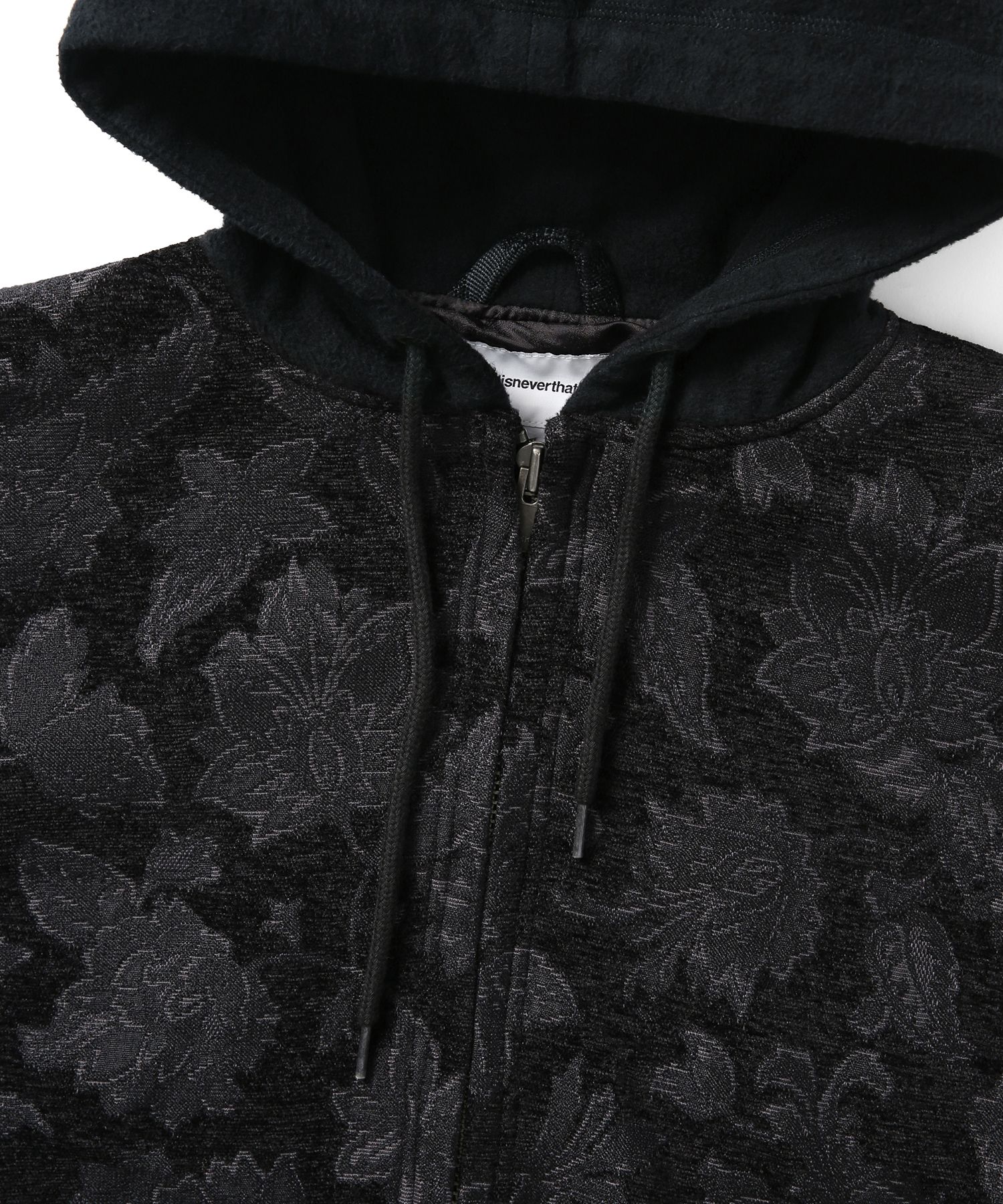 MUSINSA公式 | thisisneverthat Floral Work Jacket Black