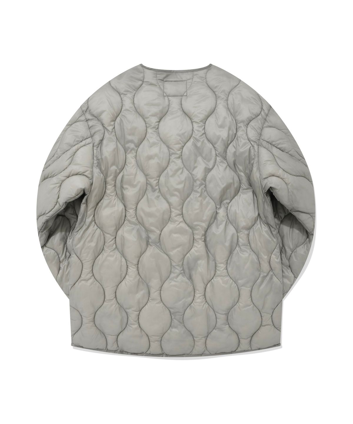 커버낫(COVERNAT) 미드 퀼팅 자켓 라이트 그레이