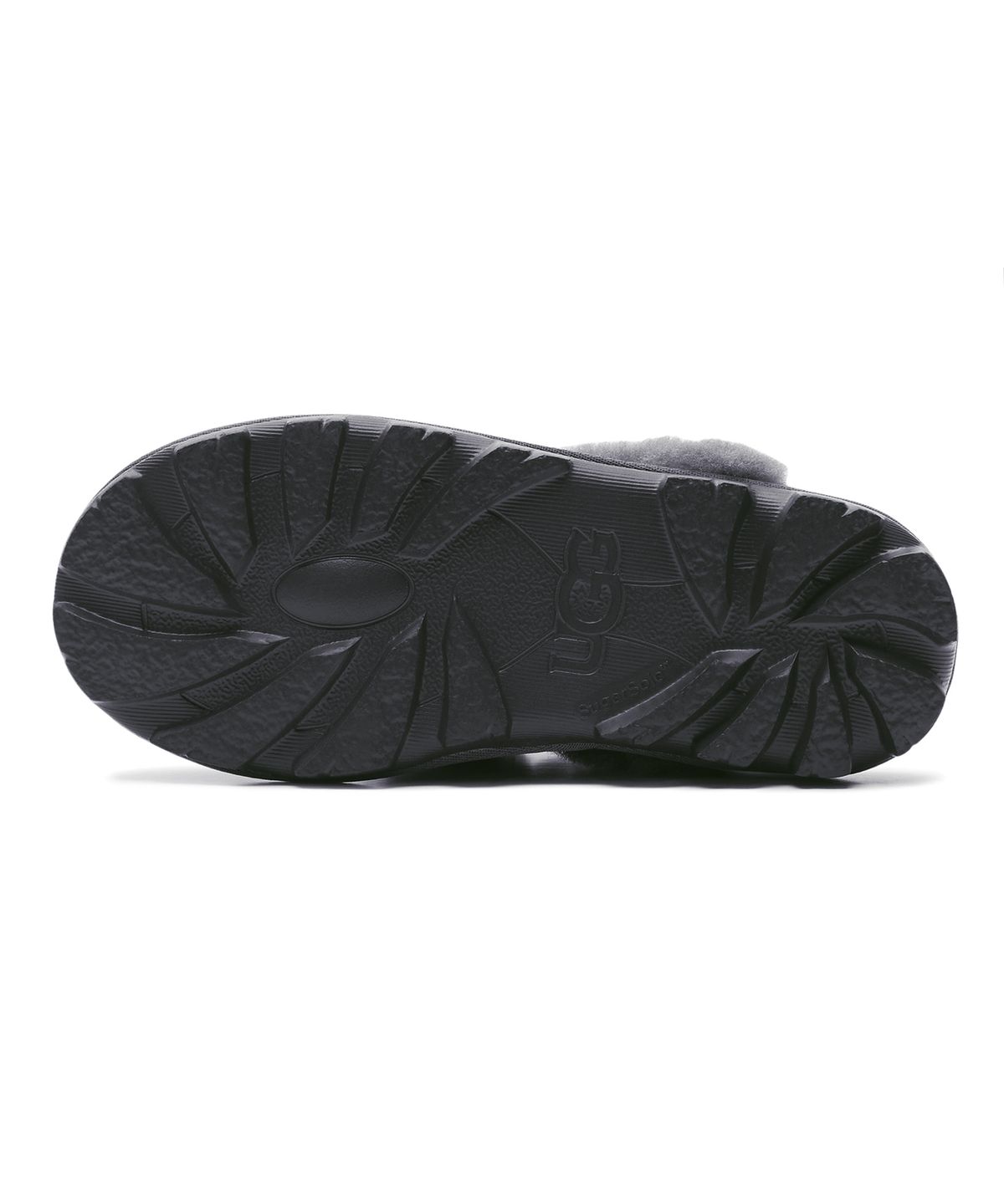 어그(UGG) 퍼 카라 스웨이드 슬리퍼 (코케트) W - 그레이 / 5125GREY