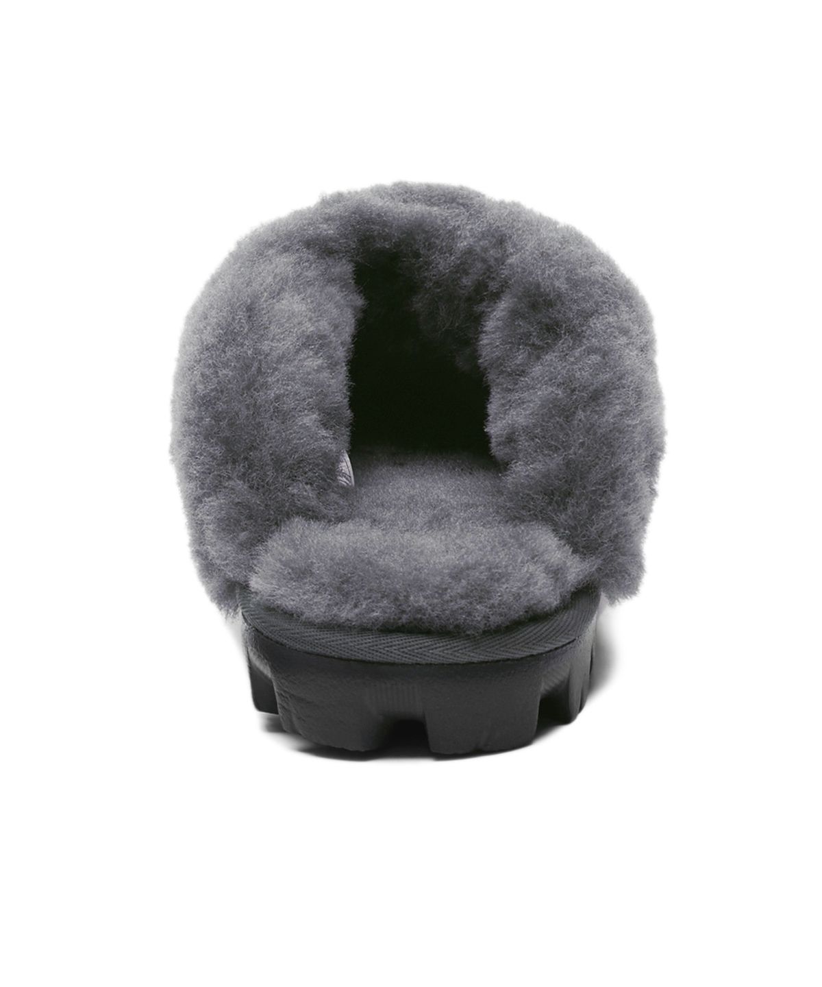 어그(UGG) 퍼 카라 스웨이드 슬리퍼 (코케트) W - 그레이 / 5125GREY